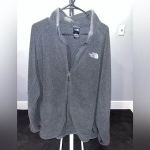 The North Face Charcoal Full-Zip Fleece